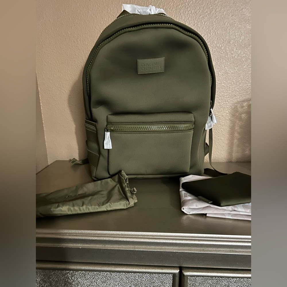 Dagne Dover Olive Green Backpack